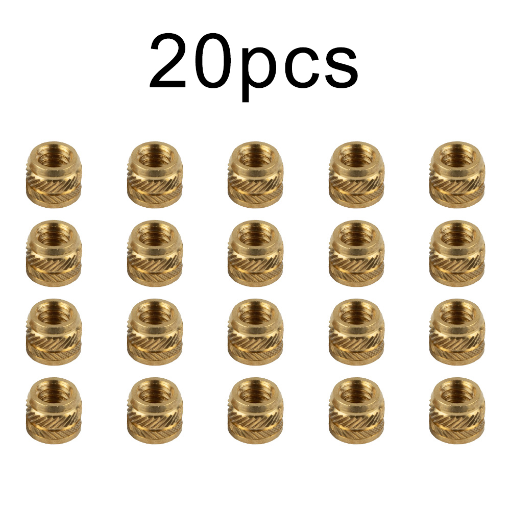 Home Improvement Items - 20 шт., латунные гайки, резьба 1/4-20,