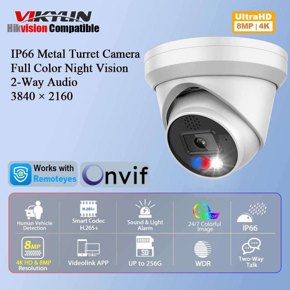 Vikylin 4K 8MP IP-камера с цве – обзор и цена Home Improvement Noise